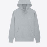 Tonal Logo Hoodie In Cotton Fleece