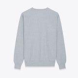 Tonal Logo Sweatshirt In Cotton Fleece