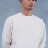 Tonal Logo Sweatshirt In Cotton Fleece